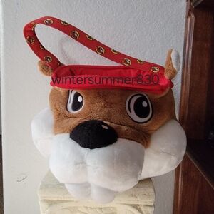 Buc-ee's Plush Handbag easter basket gift basket Beaver Head 9-9 1/2"